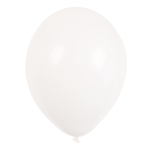 Balony lateksowe białe 20 szt 5 cali