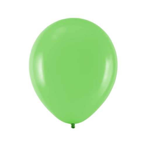 balon lateksowy zielony 5 cali