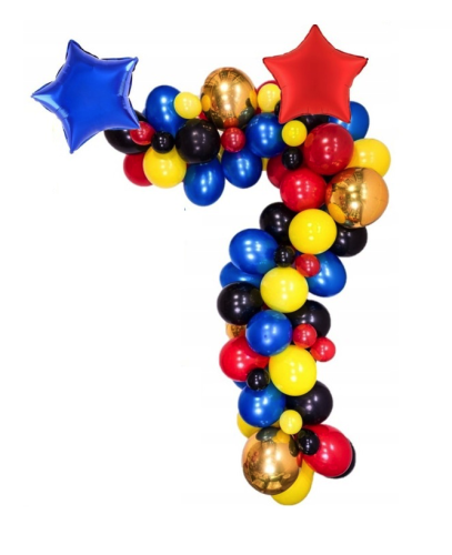 Girlanda balonowa na urodziny Marvel Avengers