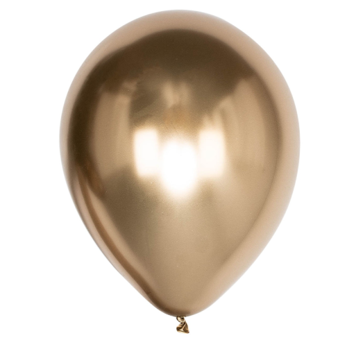 balon lateksowy złoty