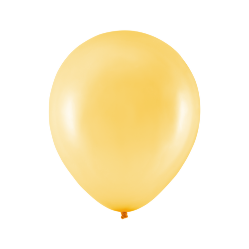 balon lateksowy złoty 12 cali