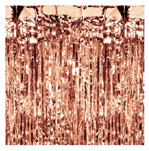 kurtyna rose gold 100x200cm
