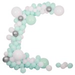 Girlanda balonowa miętowa seledynowa na Urodziny