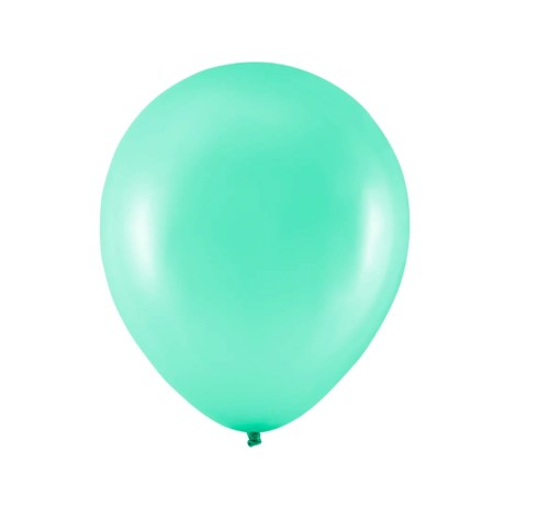 Balony lateksowe morskie metaliczne 20 szt 5 cali