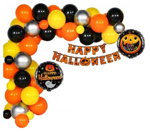 Girlanda balonowa na Halloween Dzień Duchów Dynia