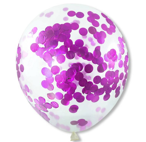 Zestaw balonów Jednorożec Fuksja Balony na Urodziny Roczek Dziewczynki