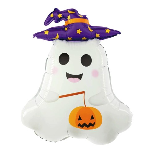 Zestaw balonów z Duchem Girlanda Happy Halloween czarna Balony DUCH
