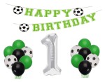 Zestaw balonów na Urodziny z piłką nożną 0-9