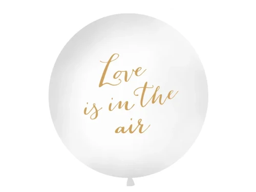 Zestaw balonów na wesele Just Married Mr Mrs Love Is in the Air PLENER