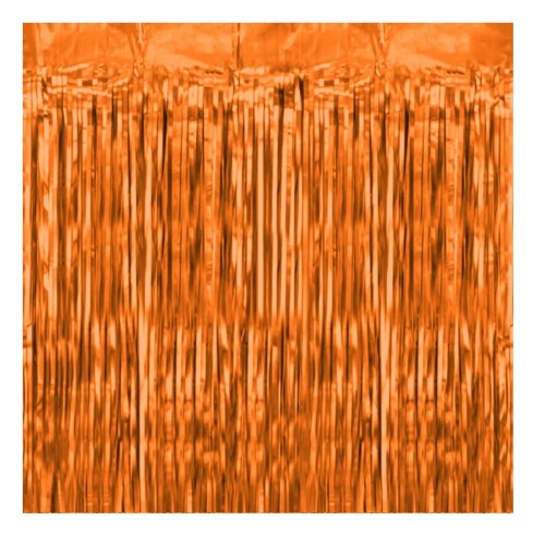 Kurtyna imprezowa pomarańczowa 100 x 200 cm