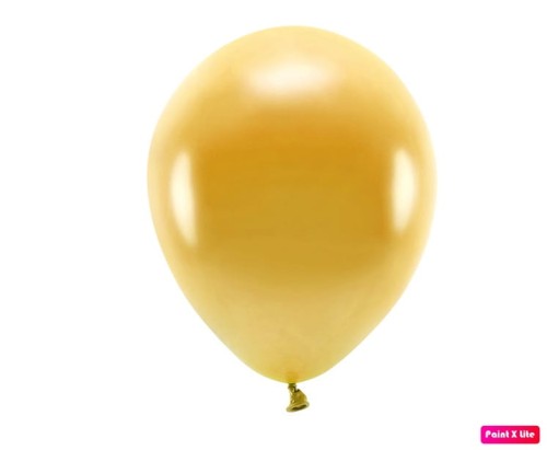 balon lateksowy złoty 12 cali