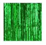 Kurtyna imprezowa zielona 100 x 250 cm Dzień Św. Patryka
