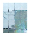 Kurtyna panelowa błękitna holograficzna 100x200cm