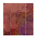 Kurtyna dekoracyjna panelowa rose gold holograficzna 100x200