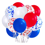 Bukiet balonów granatowo czerwone Spiderman