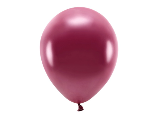 balon lateksowy bordowy