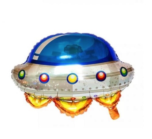 Girlanda balonowa kosmos UFO Baner Happy Birthday urodziny chłopca taśma