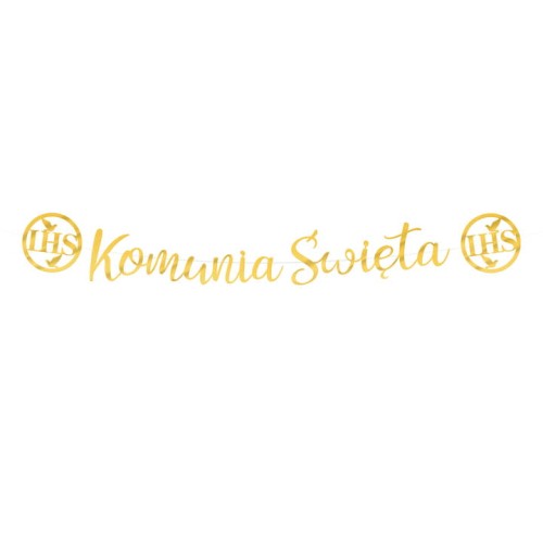 Zestaw balonów na Komunię świętą Hostia liliowe