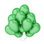 Balony lateksowe zielone metaliczne 12 cali 20 szt Dzień Św. Patryka