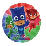 Balon foliowy PJ Mask Pidżamersi okrągły 46 cm