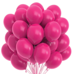 Balony lateksowe fuksja ciemny róż  12 cali 20 szt