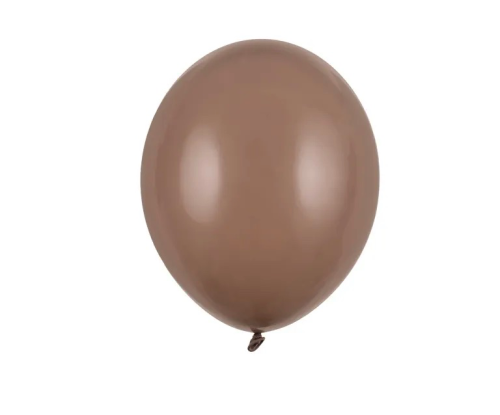 Zestaw balonów na Chrzest Święty Beżowe Cappuccino Białe Girlanda boho