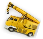 Balon foliowy 83cm dźwig pojazdy