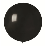 Balon lateksowy czarny 36 cali GIGANT okrągły
