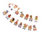 Baner Happy Birthday Safari Leśne zwierzątka