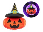 Balon foliowy Dynia w kapeluszu Halloween 64x88cm