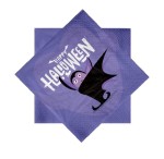 Serwetki Halloween Monsters 33x33cm 12szt. Fioletowe