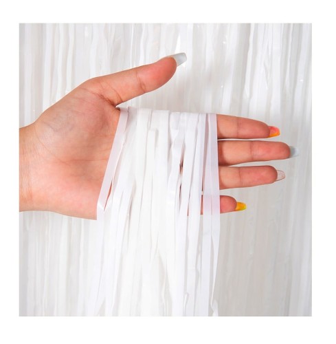 Kurtyna imprezowa biała 100x250cm