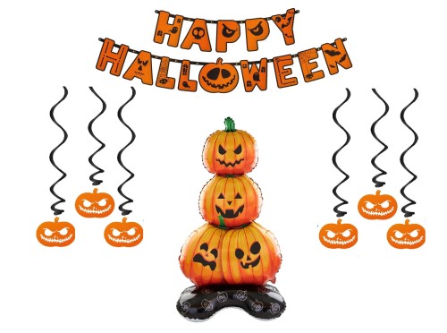 Balony na Halloween Stojący Balon Dynie Dekoracje