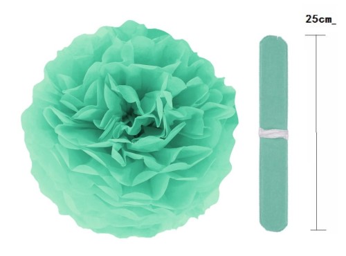pompon morski bibułowy 25cm