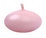 Świeca pływająca różowa 4 cm