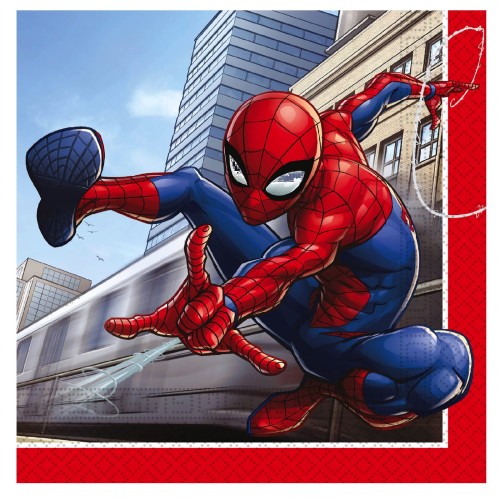 Serwetki papierowe SPIDERMAN Crime Fighter 33x33cm 20szt