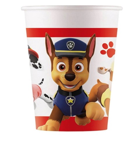 Kubeczki papierowe Chase Psi Patrol 8 sztuk KUBKI