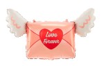 Balon foliowy List Love Forever 89,5x64cm Walentynki