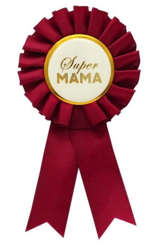 Kotylion "Super Mama"