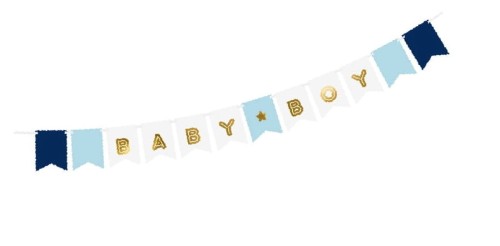Balony Baby Shower Zestaw dekoracji dla chłopca powitanie w Domu
