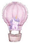 Balon foliowy balon z Jednorożcem 52cm x 80cm