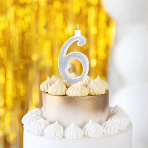 cyfra 6 brokatowa srebrna1.jpg