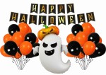 Zestaw balonów na Halloween z duszkiem Dynia