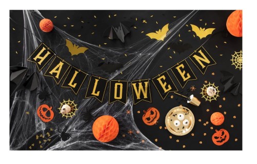 Konfetti foliowe Halloween Dynie pomarańczowe 15g11.jpg