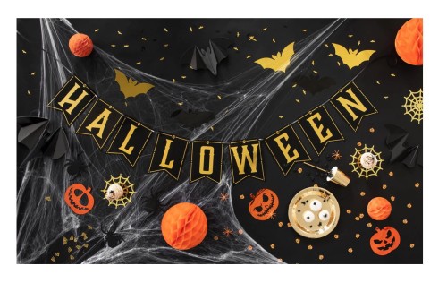 Konfetti foliowe Halloween Dynie pomarańczowe 15g11Konfetti foliowe Halloween Nietoperze złoto-czarne 15g1111.jpg