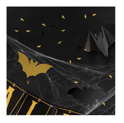 Konfetti foliowe Halloween Dynie pomarańczowe 15g11Konfetti foliowe Halloween Nietoperze złoto-czarne 15g111.jpg