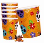 Kubki meksykańskie Halloween 220ml 6szt.