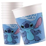 Kubeczki papierowe Stitch & Angel, Stich 200ml, 8 szt.