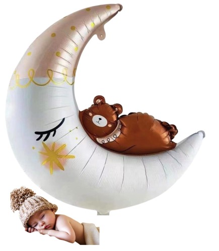 Balon foliowy Księżyc 76x86cm