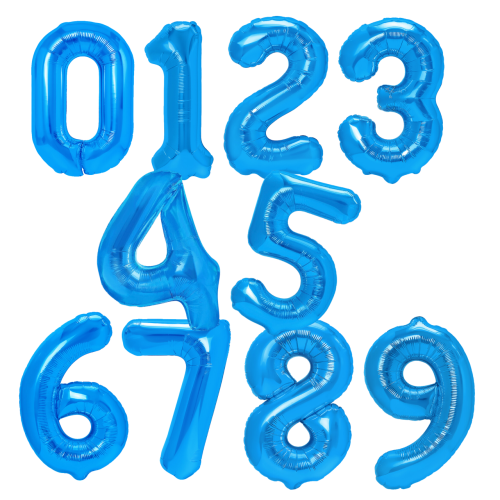 balony foliowe cyfry 100cm 0-99